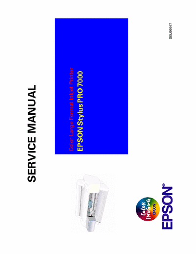 Epson 7000pro service manual epson 7000pro